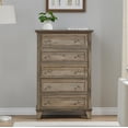 thumbnail image 4 of TROPOW 5 Drawer Dresser for Bedroom, 48" Tall Wood Dresser & Chests of Drawers with Deep Drawers, Modern Chest Organizer with Metal Handles for Living Room, Hallway, Entryway, 4 of 8