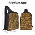 thumbnail image 4 of Sigee Snake Skin for Dual Pocket Sling Backpack Hiking Daypack Multipurpose Cross Body Chest Bag, 4 of 8