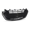 thumbnail image 1 of Front Bumper Center Grill, Rugged Front Bumper Lower Grille With  Trim For Car, 1 of 8