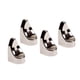 thumbnail image 1 of Paquete de 4 Soportes para Banjo de Aleación de Zinc, Accesorios Cromados para Instrumentos Musicales, 1 of 9