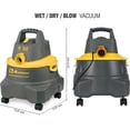 thumbnail image 3 of Aspiradora Koblenz Contractor Series Wd-6 C212 5.0 Hp 6 Gal Koblenz 00-5763-8, 3 of 7