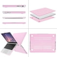 thumbnail image 5 of Mosiso Case for MacBook Pro 14 inch 2024-2021 M4 A3112 A3185 A3401 M3 A2918 A2992 M2 A2779 M1 A2442 Pro Max Chip with Touch ID, Plastic Hard Shell with Keyboard Cover, Clear Pink, 5 of 6