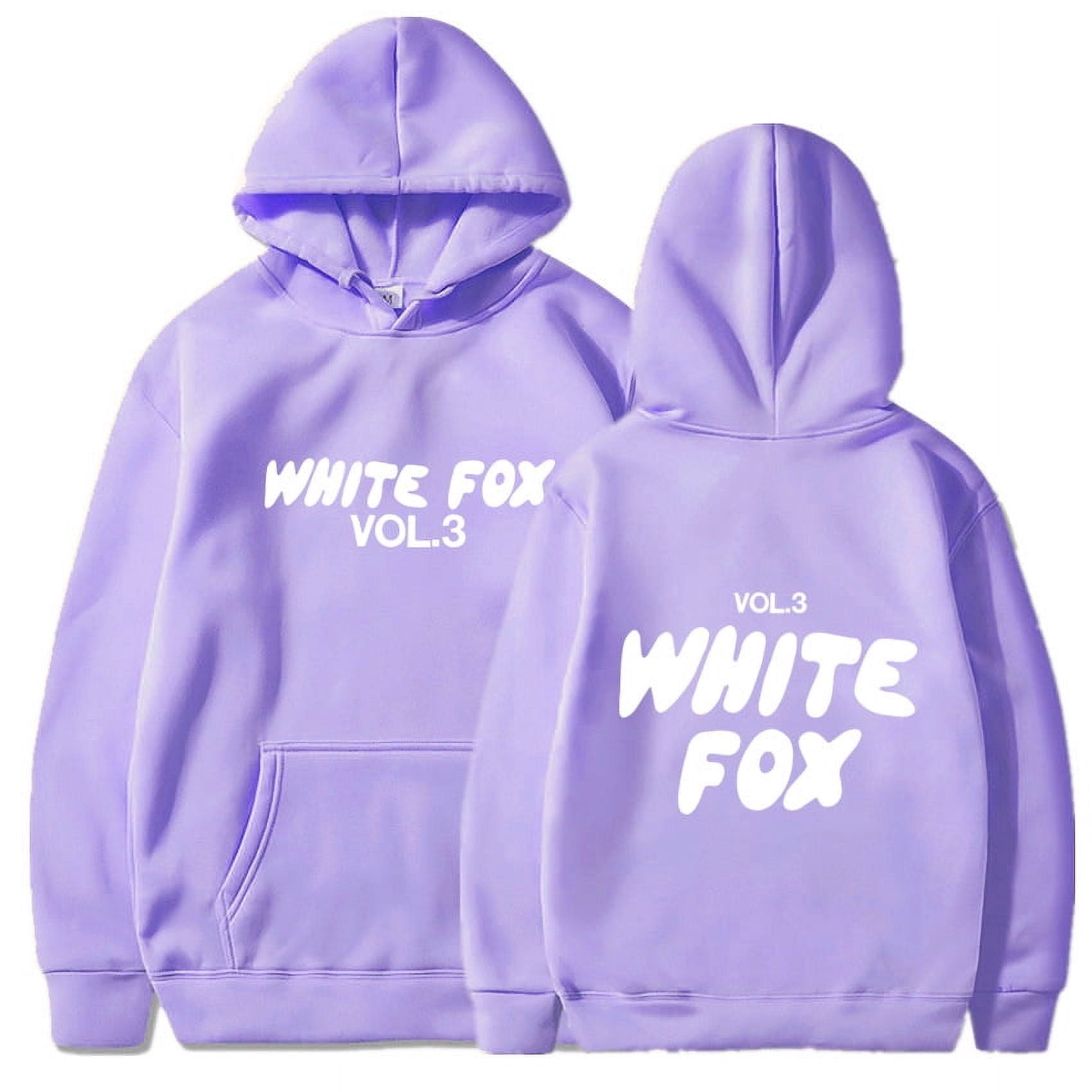 2025 Women'S Hoodie Sweatshirt White Fox 3 Seasons Surrounding