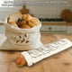thumbnail image 5 of Bolsa de pan reutilizable, bolsa de lino con cordón para baguettes y bollos, paquete de 1, ecológica y lavable para guardar pan casero fresco en casa. Aestivo | C | AESTIVO, 5 of 7