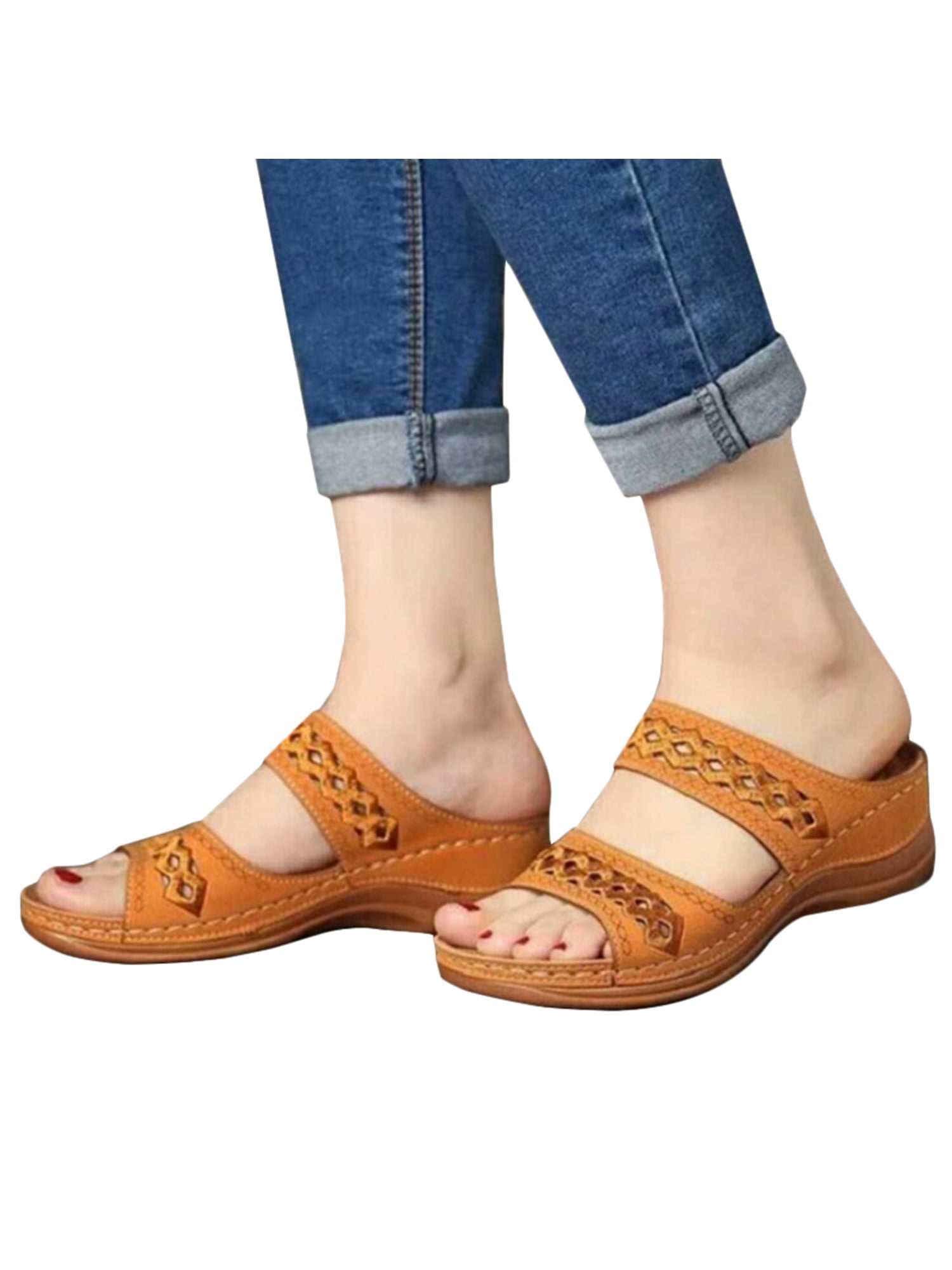 Leather Mules Shoes Ladies Flat Handmade Shoes Women Slipper Leather Clogs 