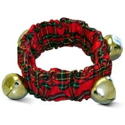 Fashion Pet Plaid Bell Collar