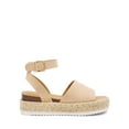 thumbnail image 2 of Women's Comfort Elastic Ankle Strap Shoes Espadrilles Wedge Sandals&nbsp;, 2 of 5