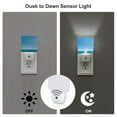 thumbnail image 3 of Cauagu Red And White Lighthouse Print LED Nightlight,0.5W Night Lights Plug into Wall 1 Pack with Dusk-to-Dawn Light Sensor Soft Glow Lamp for Bathroom Adult Hallway-EU, 3 of 7