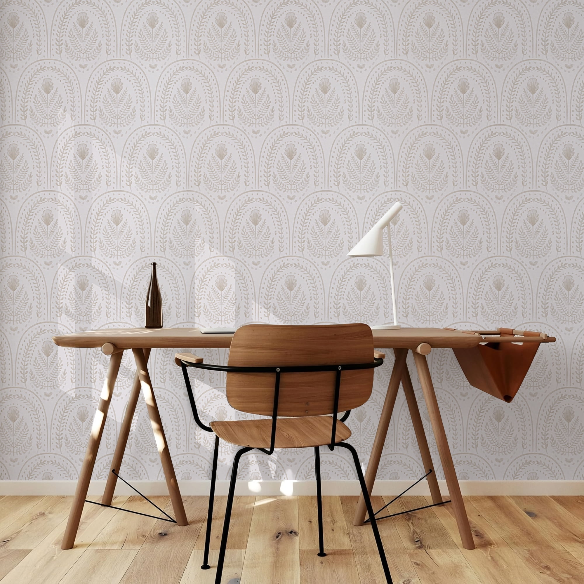 (4 pack) Abyssaly Peel and Stick Wallpaper Modern Wall Paper Boho Self-Adhesive Removable Wallpaper 17.3 in×118 in
