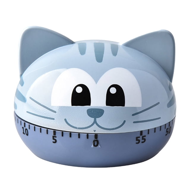 Binwennn Digital Stopwatch Oven Timer Digital Programmable Cute Cartoon Animal Timers 60 Minutes Mechanical Kitchen Cooking Timer Clock Loud Alarm Counters Mini Size Manual Timer Kitchen