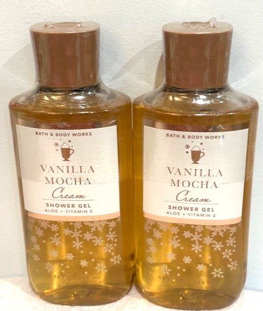 Bath & Body Works Vanilla Mocha Cream Shower Gel Pack of 2