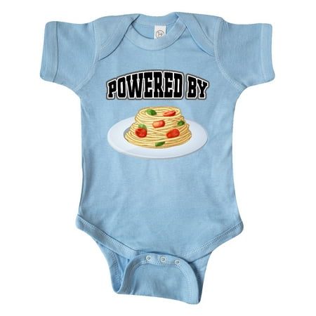 

Inktastic Powered by Spaghetti Gift Baby Boy or Baby Girl Bodysuit