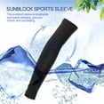 thumbnail image 2 of Mangas protectoras solares para deportes de verano, esenciales para exteriores, de malla ventilada y que absorben el sudor (talla M), 2 of 8