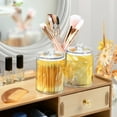 thumbnail image 6 of Yellow Palm Leaves Translucent Plastic Cans Storage Canisters with Lid Set of 4, 6 of 7