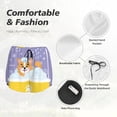 thumbnail image 6 of Lsque Corgi Washing in Bathtub Printed Women's Running Shorts with Liner Pockets,Elastic Quick Dry Workout Athletic Gym Yoga Shorts,Womens High Waist Shorts-Large, 6 of 9