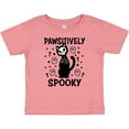 thumbnail image 3 of Inktastic Pawsitively Spooky Skeleton Cat with Ghosts and Crosses Boys or Girls Baby T-Shirt, 3 of 5