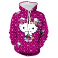 thumbnail image 4 of Sanrio Chandail à Capuchon de Mode d'Hiver et d'Automne Hello Kitty Chandail à Capuchon pour Femmes Chandail à Capuchon pour Femmes Chandail à Capuchon à Manches Longues, 4 of 7