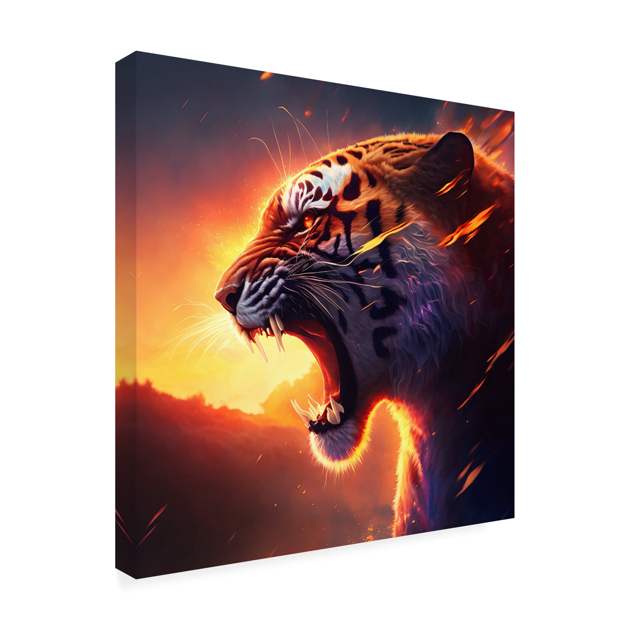 Canvas Wall Art - Ray Heere 'Desert Of Dreams 14' Wall Art for Living Room, Bedroom, or Office Décor by Trademark Fine Art - 18 x 18 Inches