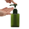 thumbnail image 3 of Unique Bargains 1 Pc Simple Square Soap Pump Dispenser for Bathroom Laundry Rooms 100ml Green, 3 of 6