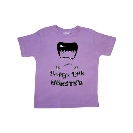 

Inktastic Halloween Baby Frankenstein Daddy s Little Monster Gift Toddler Boy or Toddler Girl T-Shirt