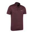 thumbnail image 3 of Mountain Warehouse - Polo Deuce de IsoCool para Hombre (Vino Oscuro), 3 of 5