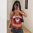 thumbnail image 6 of 2026 New Mexico Soccer Jersey for Women Fans, Mexican Jersey Soccer Tank Top, Jersey De Mexico Scoop Neck Short Sleeve Football Apparel Outdoor Training Daily T Shirt for Adult, 6 of 8