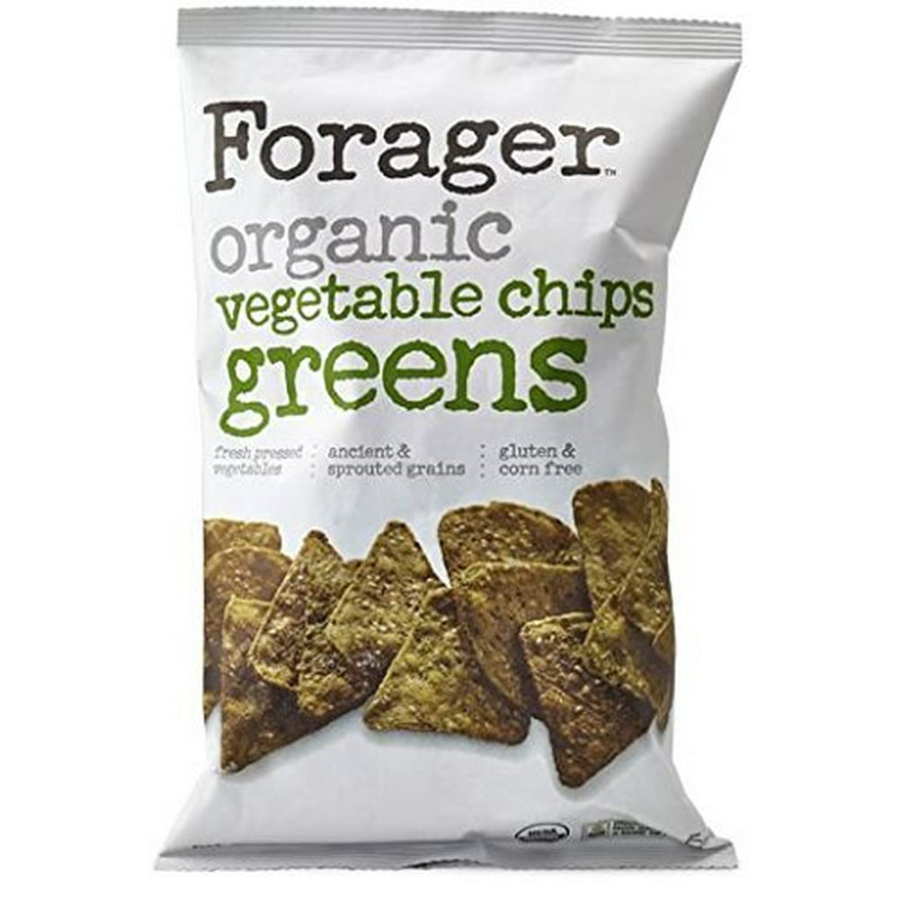 Forager Organic Vegetable Chips Greens 5 oz Pack of 12