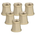 thumbnail image 2 of Royal Designs, Inc. Empire Chandelier Shade with Flame Clip Fitter,CS-102EG-6, Eggshell, 3 x 4.25 x 4.25, Pack of 6, 2 of 5