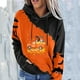 thumbnail image 2 of Sudadera para mujer Otoño Sudaderas Festival de moda Acción de gracias Impreso Blusa suelta de manga larga Tops casuales Sudaderas con capucha Odeerbi ODB-5, 2 of 5