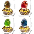 thumbnail image 4 of Huevos De Dragón Resina Brillante Lava Dinosaurios Huevo Adornos Para El Hogar Colecciones Y Regalos Para Amigos Scienceny HA042882-08, 4 of 6