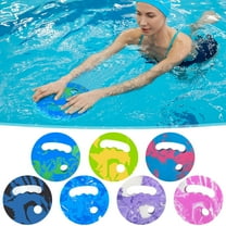 Japceit EVA Aqua Fitness Training Discs, Handheld Swim Kickboards for Water Exercise, Buoyant Pool Workout Equipment for Adults and Teens, Hydrotherapy Rehabilitation Tool
