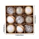 thumbnail image 3 of Juego de 9 Bolas Navideñas Irrompibles para Árbol de Navidad | Decoraciones Colgantes de Plástico En Rojo, Amarillo, Azul, Rosa, Blanco y Verde | Artículos Duraderos para Fiestas Navideñas | Decoraci, 3 of 6