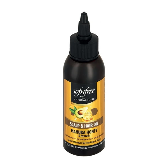 Sof n'free Manuka Honey Scalp & Hair Oil 100ml/3.38oz