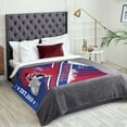 thumbnail image 4 of Buffalo Football Blanket 60"x50" Rugby Soft Lightweight Throw Blanket Gifts for Football Fans Style2, 4 of 6