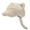 Beige, variant on Furry Baseball Hat with Plush Tail Winter Warm Hat Furry Cats Ear Running Hat Windproof Cycyling Hat for Women Teens