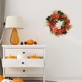 thumbnail image 5 of YaoLEO Clearance WreathFall Peony And Pumpkin Wreath Artificial Fall Wreath Autumn Front Door Wreath Thanksgiving Wreath For Home Farmhouse Decor And Festival Celebration（38*38cm）, 5 of 8