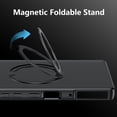 thumbnail image 2 of Funda de teléfono Suttkue para Nubia RedMagic 11 Pro con soporte negra, 2 of 8