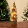 thumbnail image 5 of Christmas Decorations Clearance, LED Illuminated Mini Christmas Tree Christmas Tree Christmas Table Decoration Christmas Tree Desktop Decoration Scene Layout Door Decoration 9.8inch, 5 of 9
