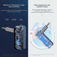 thumbnail image 5 of Bluetooth 5.0 Receiver for Car Noise Reduction Bluetooth Aux Adapter Hands-free Calling Music Receiver[DB], 5 of 5