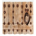 thumbnail image 3 of Ambesonne Medieval Shower Curtain, Rusty Spanish Entrance, 69"Wx84"L, Pale Brown, 3 of 5