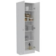 thumbnail image 7 of Dakari Multistorage Double Door Cabinet with Five Shelves - White, 7 of 7
