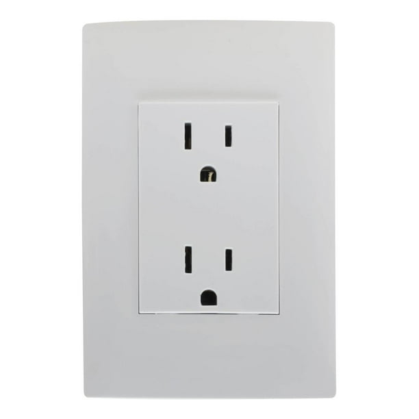 Contacto Dúplex Leviton Plástico Blanco 15A 125250V