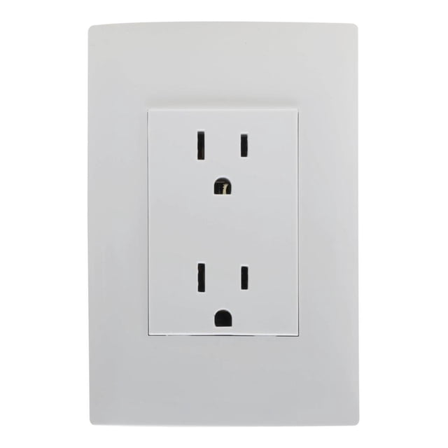 Contacto Dúplex Leviton Plástico Blanco 15A 125250V