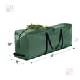 thumbnail image 4 of OSTO Green Steadfast Artificial Christmas Tree Storage Bag for Disassembled Trees Up to 9 ft. Tall, 4 of 4