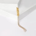 thumbnail image 6 of Trendy Rhinestone Brooches for Women Unisex 5-color Tassel Plant Office Party Brooch Pin Gifts, 6 of 6