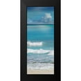 thumbnail image 2 of Nan 12x24 Black Modern Framed Museum Art Print Titled - Simply Caribbean II, 2 of 5