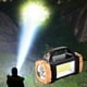 thumbnail image 1 of Linterna LED Xpe con energía solar, antorcha para acampar, linterna portátil para jardín, Oro, 1 of 8