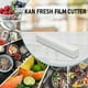thumbnail image 5 of Refillable Plastic Wrap and Aluminum Foil Dispenser with Cutter for Food Storage Cling Film Organizer, 5 of 5