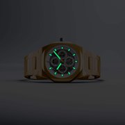 Discovery Drake Triple Calendar Skeleton Automatic Cloudy Gold