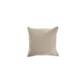 thumbnail image 3 of LR Home Gavin 18" x 18" Gold Solid Cotton Adult Decorative Throw Pillow Cover, 3 of 7